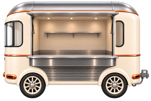 Premium boba cart