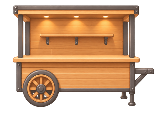 Starter boba cart